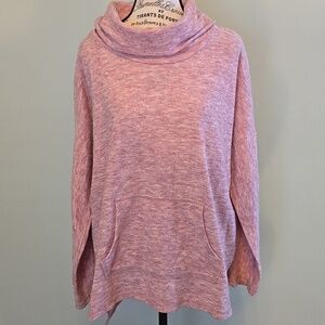 Pink Cowlneck Sweater